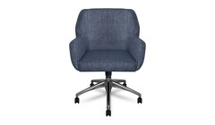 Top In Multifunctional Chair With Wheels, Nylon Slide, Available In Blue And Green