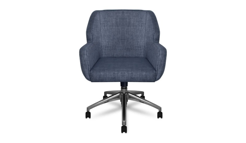 Top In Multifunctional Chair With Wheels, Nylon Slide, Available In Blue And Green