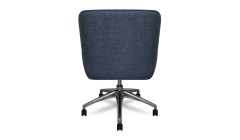 Top In Multifunctional Chair With Wheels, Nylon Slide, Available In Blue And Green