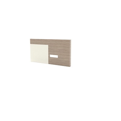 TopIn TV Panel - High Quality Wood Panel With Leather Tight Upholstered on the Sides