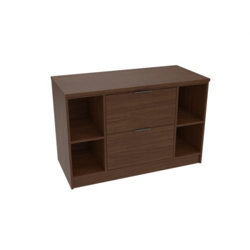Dresser 2 Drawer with Cubbies