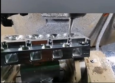 Custom car engine & 5axis CNC machining