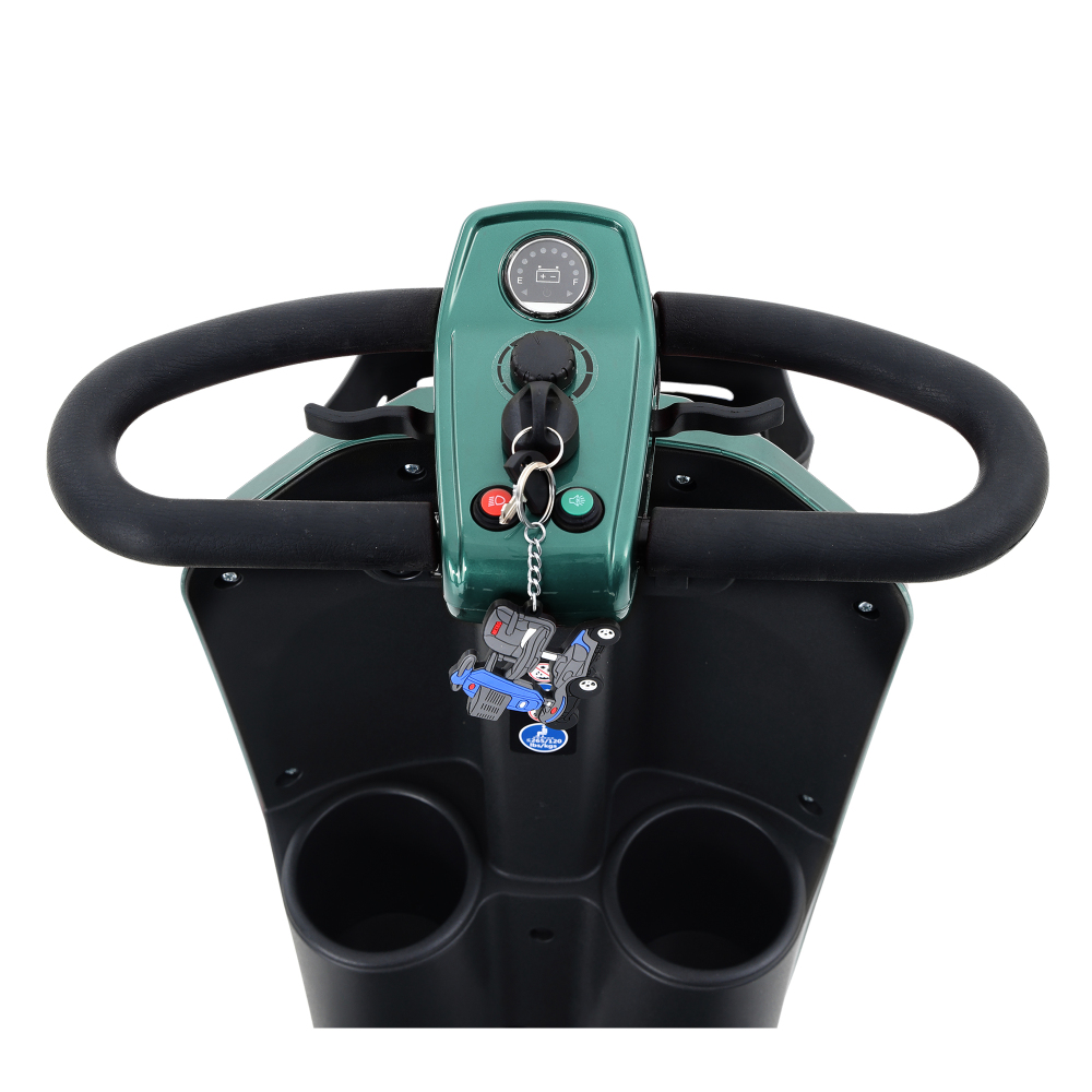 MAX PLUS Emerald 4 Wheels Outdoor Compact Mobility Scooter with 2pcs*20AH Lead acid Battery, 16 Miles, Cuo Holders & USB charger Port
