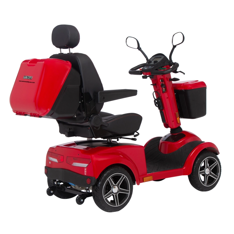 S700-FERRARI RED Heavy Duty 4 Wheels Mobility Scooter