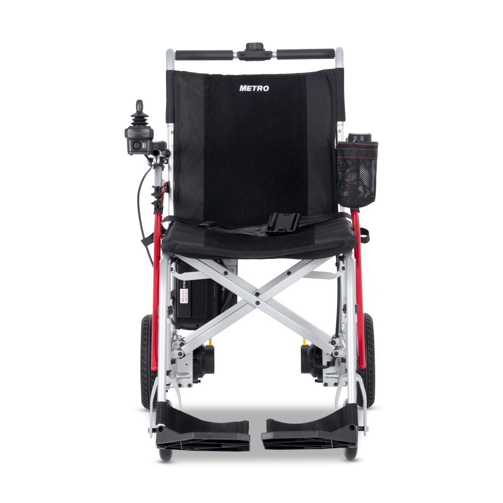 Intelligent Lightweight Foldable Electric Wheelchairs- Silver