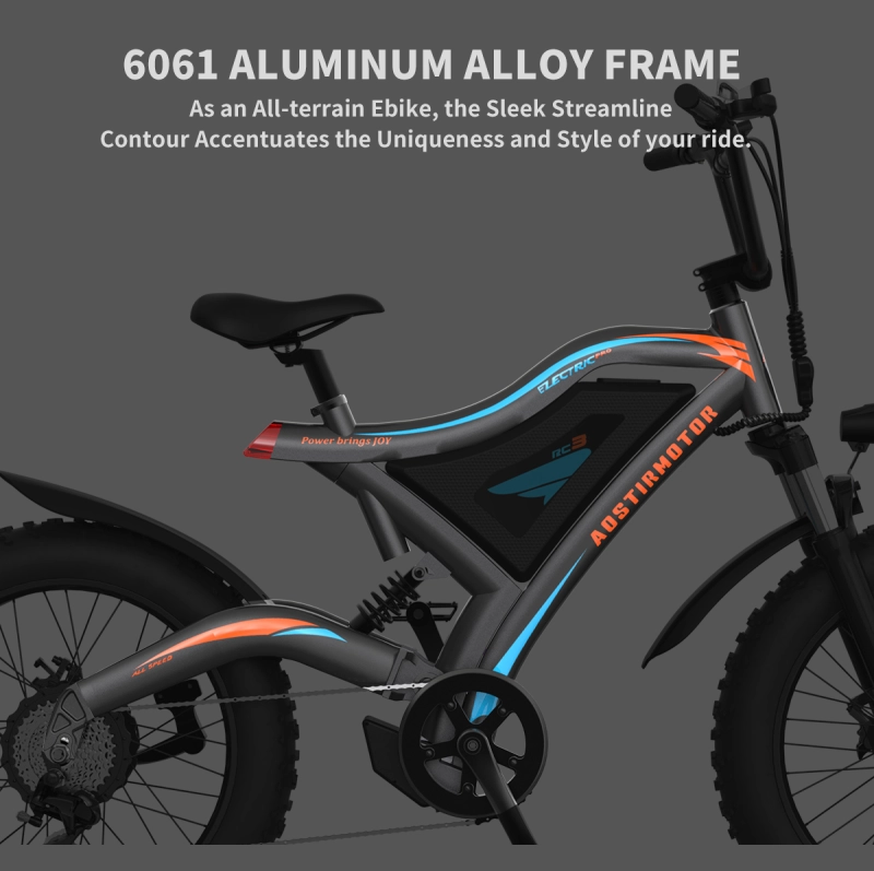 Electric Bicycle 500W Motor 20" Fat Tire With 48V/15Ah Li-Battery S18-MINI New style