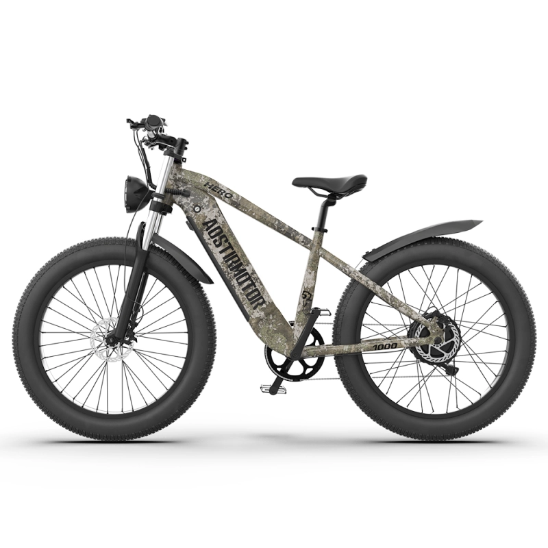 E-bike 26"1000W Electric Bike 52V 20Ah battery All-terrain EBike Mountain Bicycle