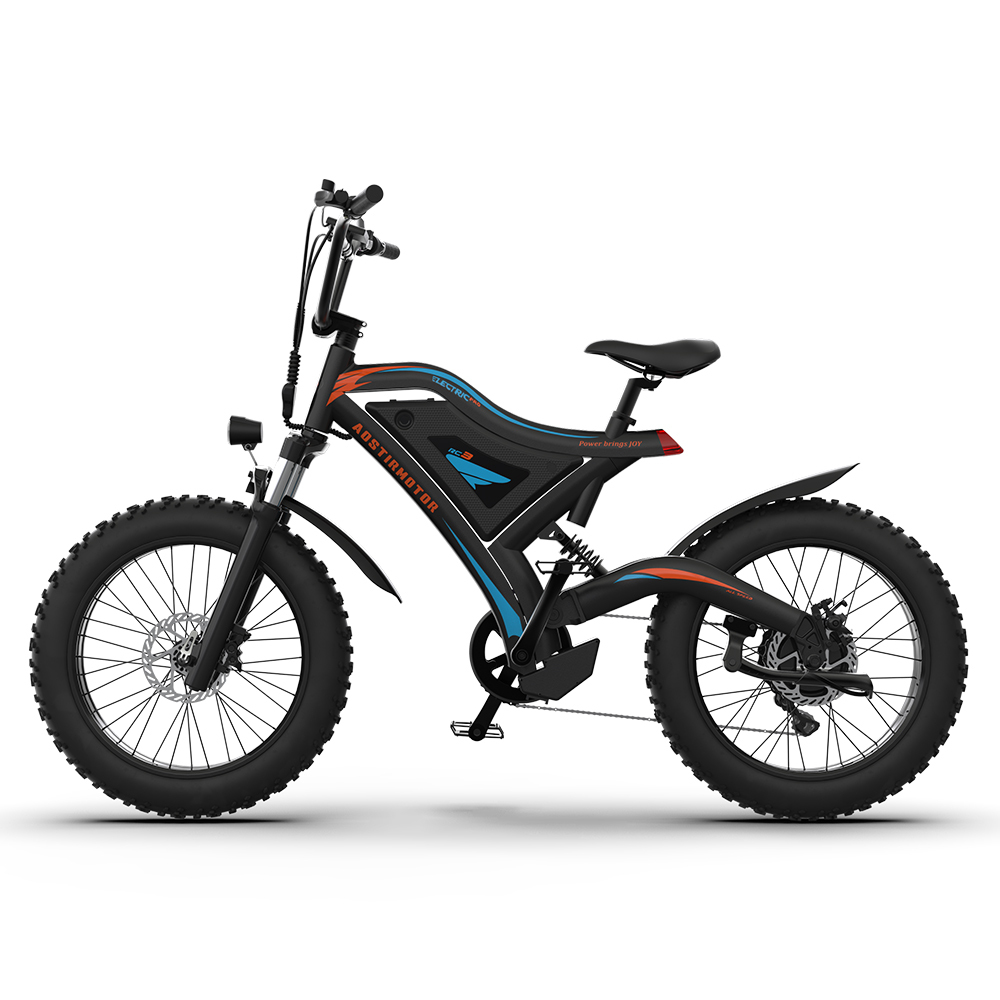 Electric Bicycle 500W Motor 20" Fat Tire With 48V/15Ah Li-Battery S18-MINI New style