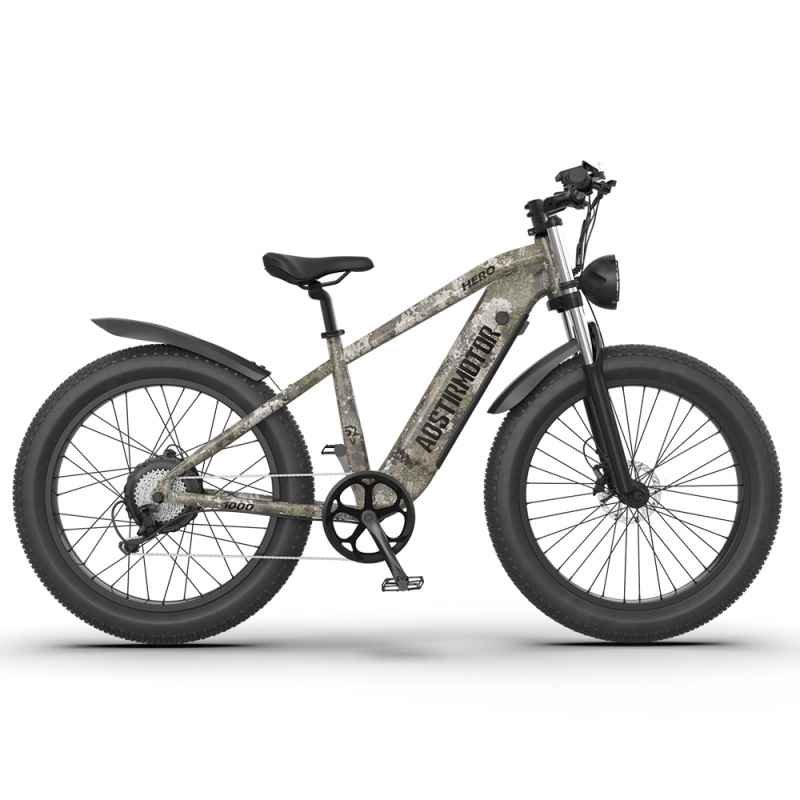 E-bike 26"1000W Electric Bike 52V 20Ah battery All-terrain EBike Mountain Bicycle