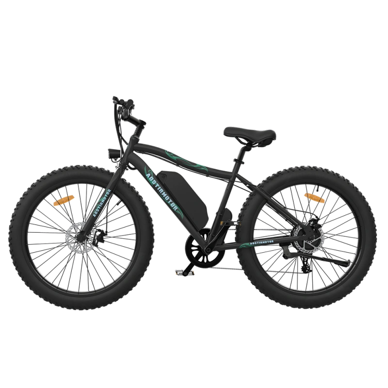 26" 500W Electric Bike Fat Tire P7 36V 12.5AH Removable Lithium Battery for Adults S07-P