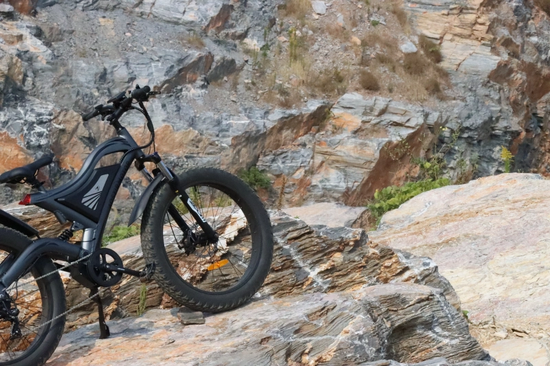 S18 26" 750W Electric Bike Fat Tire 48V 15AH Removable Lithium Battery for Adults
