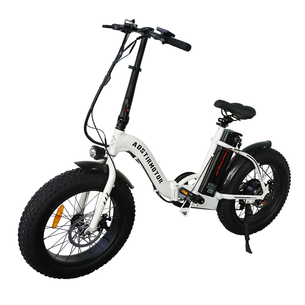 G20 Folding Electric Bike Ebike Bicycle 500W Motor 20" Fat Tire With 36V/13Ah Li-Battery New Model