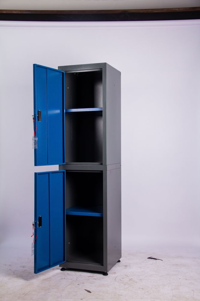 Heavy Duty Ready-to-assemble Steel Tool Cabinet Garage Storage System - Blue