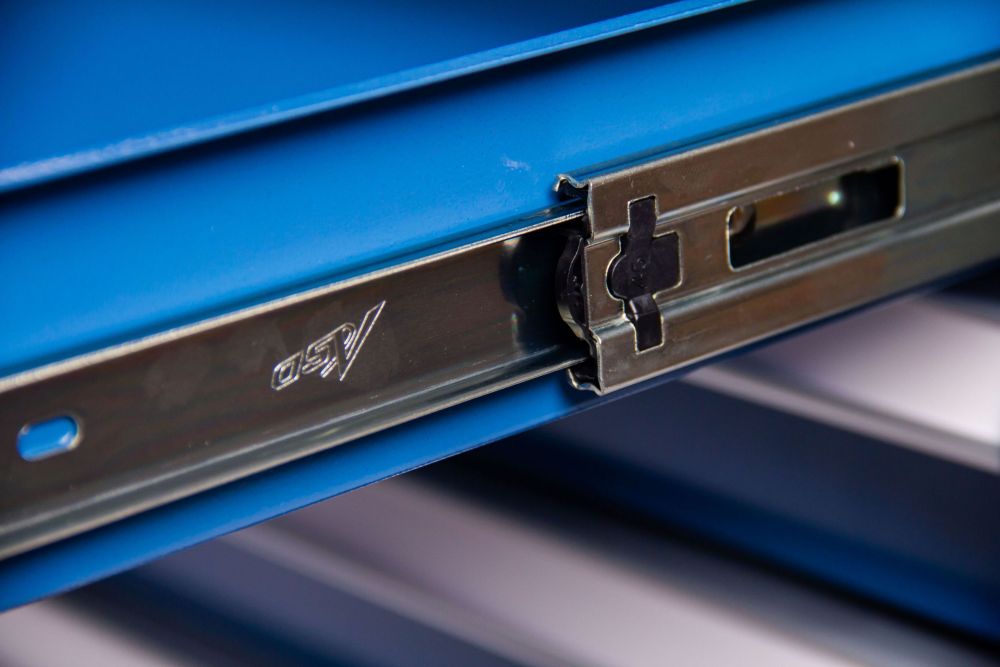 Heavy Duty Ready-to-assemble Steel Tool Cabinet Garage Storage System - Blue