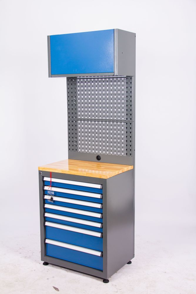 Heavy Duty Ready-to-assemble Steel Tool Cabinet Garage Storage System - Blue