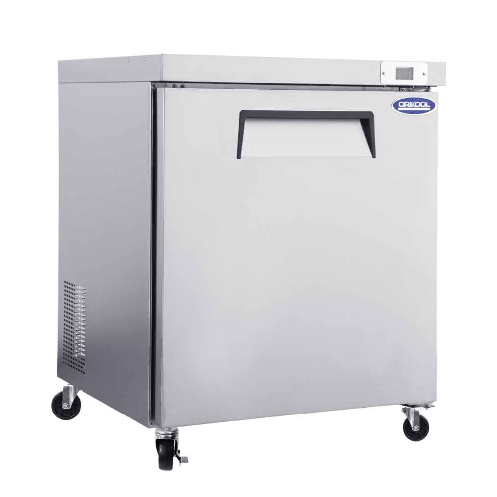 Xspracer 6.7-cu ft 1-Door Undercounter Work Top Commercial Freezer