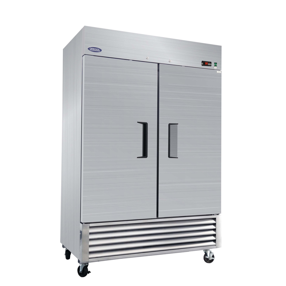 Xspracer 46-cu ft 2-Door Reach-in Commercial Refrigerator (Stainless Steel)