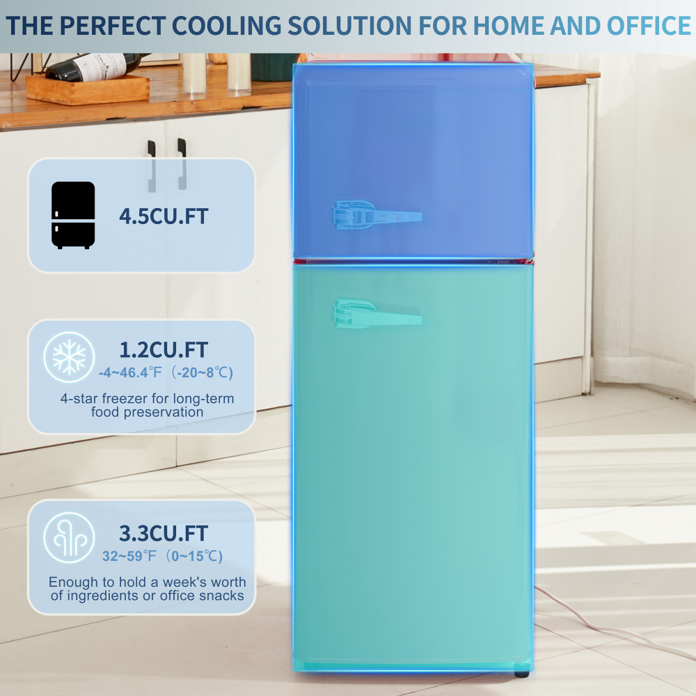 Xspracer 4.5-Cu.ft Mini Fridge (Red)