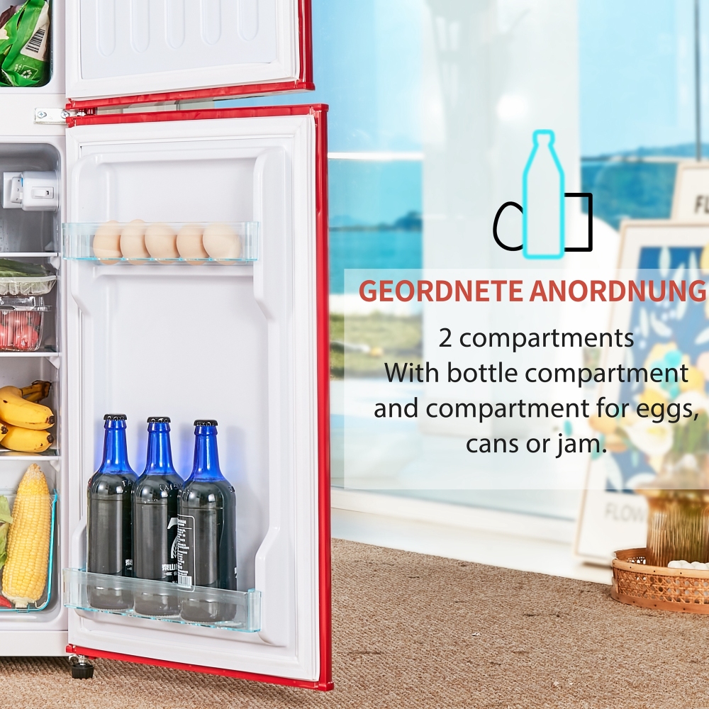 Xspracer 4.5-Cu.ft Mini Fridge (Red)