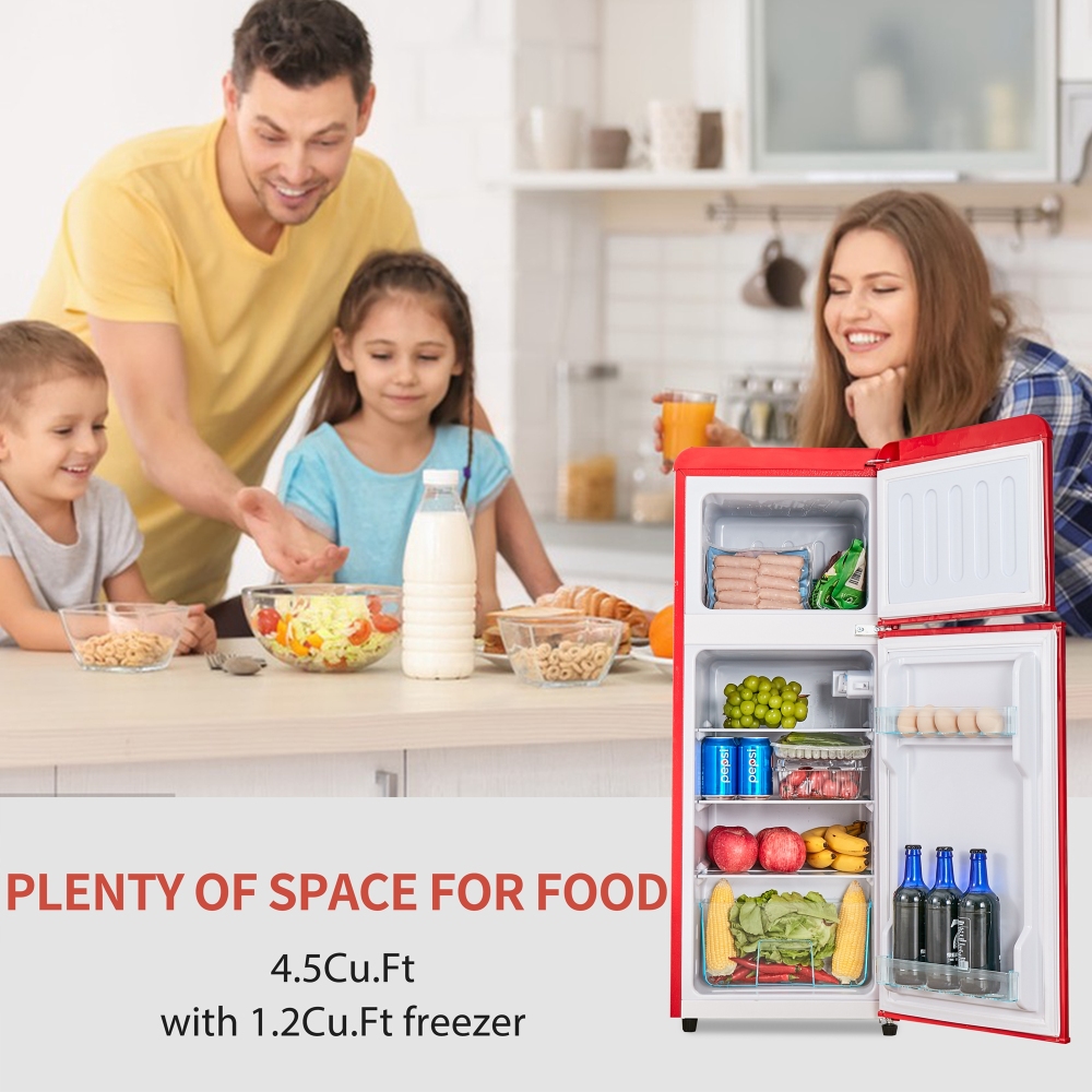 Xspracer 4.5-Cu.ft Mini Fridge (Red)