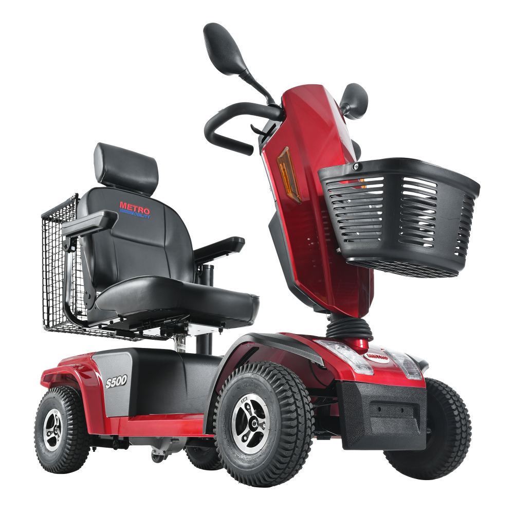 Xspracer S500-red Heavy Duty Mobility Scooter