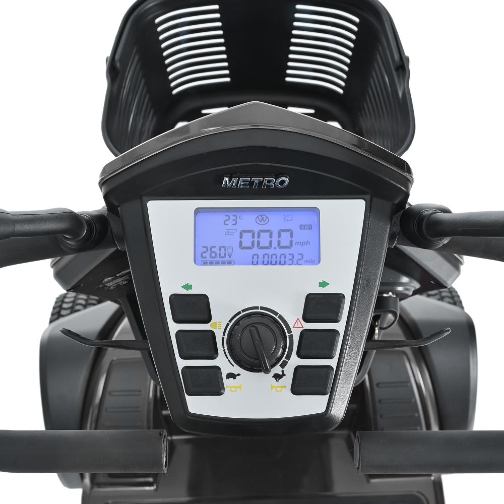Xspracer S500-Black Heavy Duty Mobility Scooter