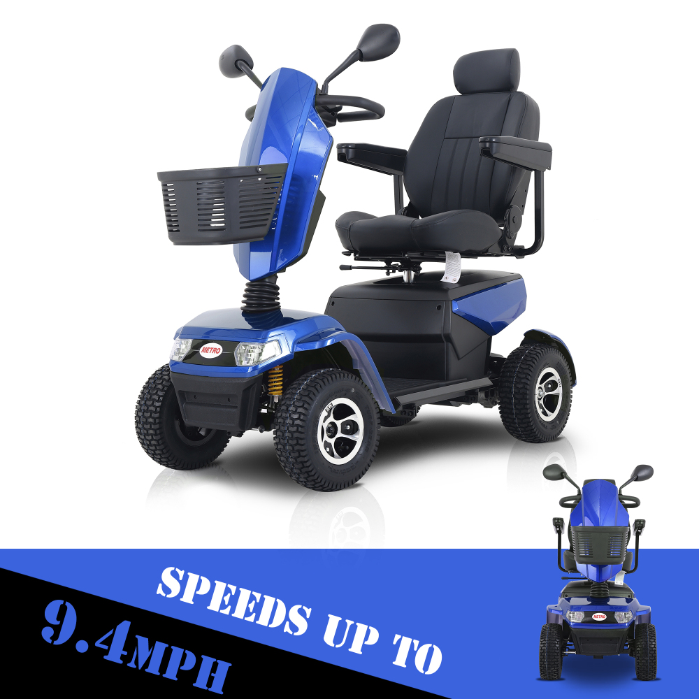 Xspracer S800-Blue Heavy Duty Mobility Scooter
