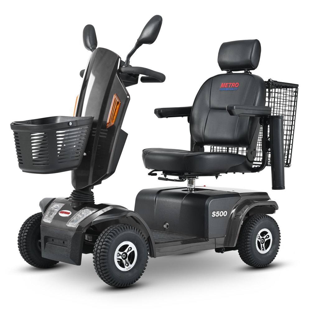 Xspracer S500-Black Heavy Duty Mobility Scooter