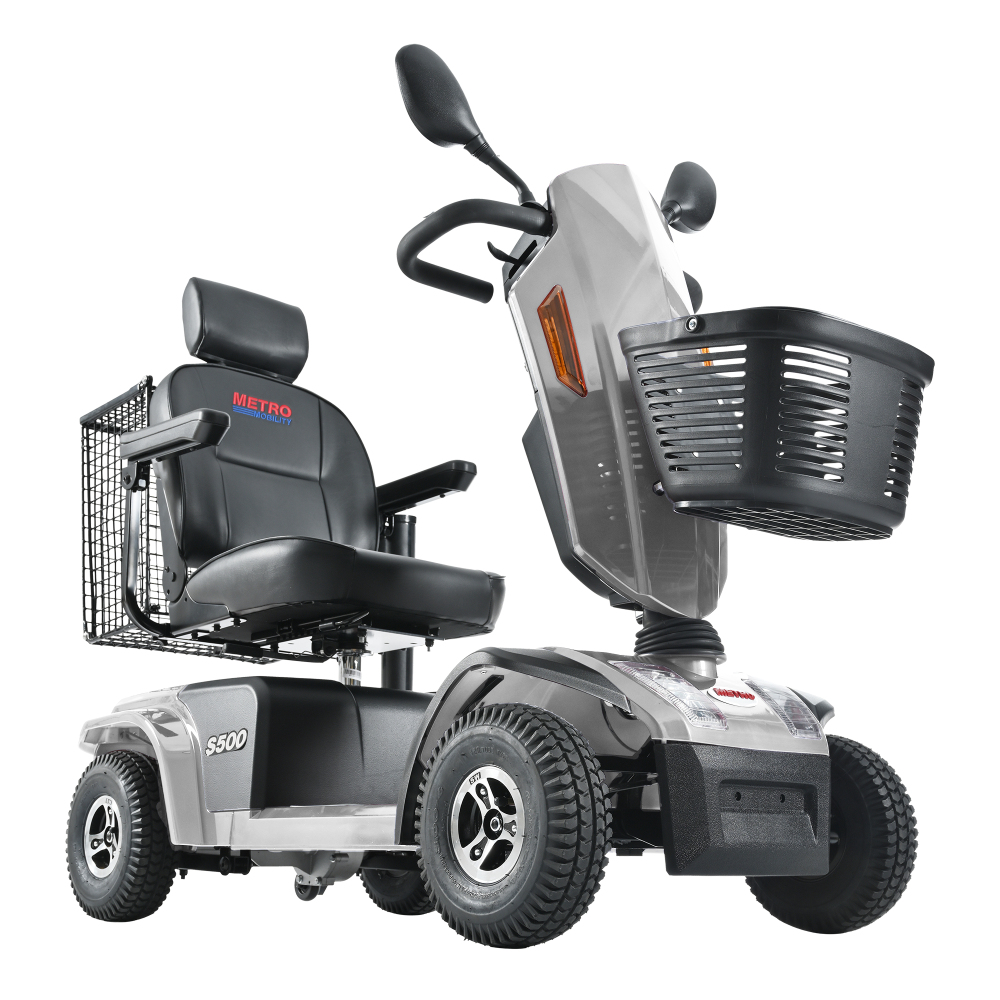 Xspracer S500-Gray Heavy Duty Mobility Scooter