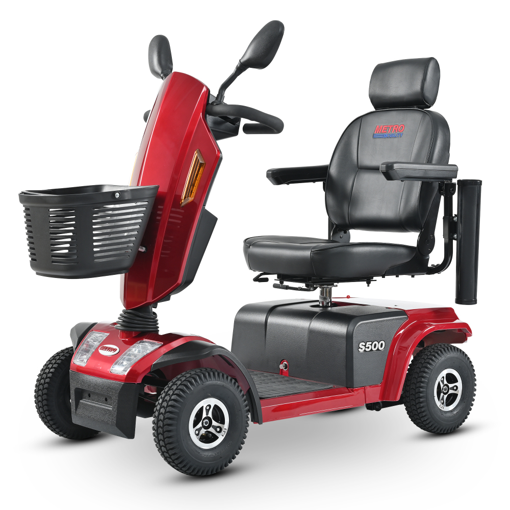 Xspracer S500-red Heavy Duty Mobility Scooter