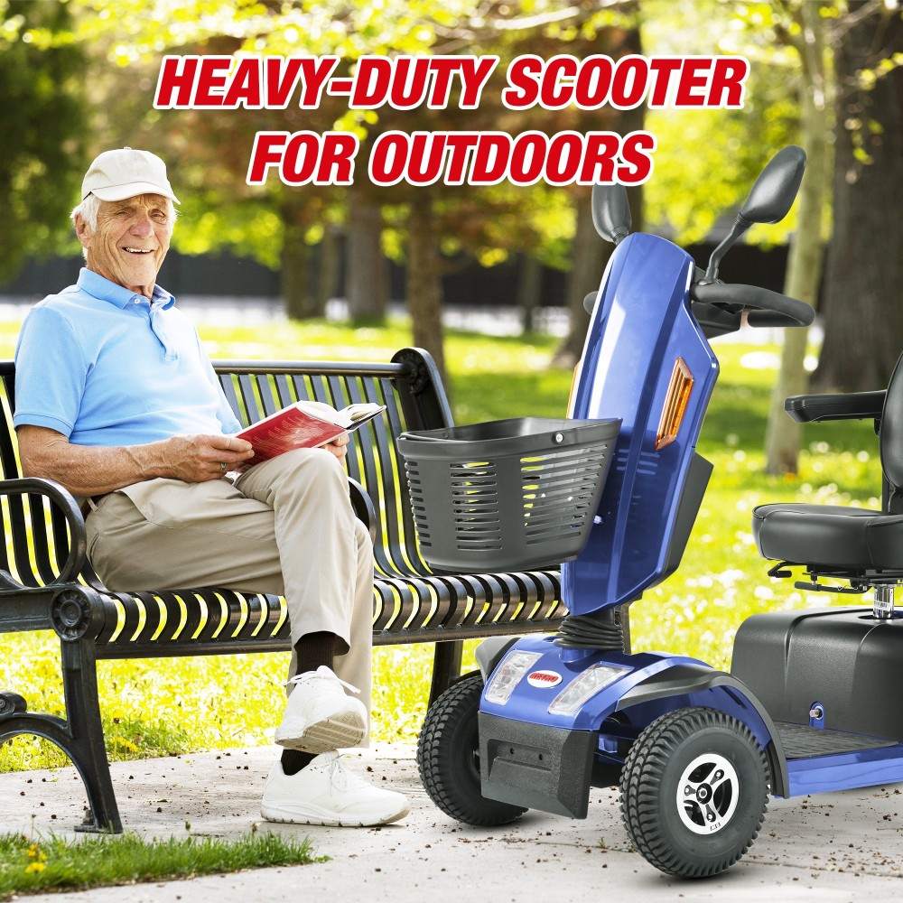 Xspracer S500-blue Heavy Duty Mobility Scooter