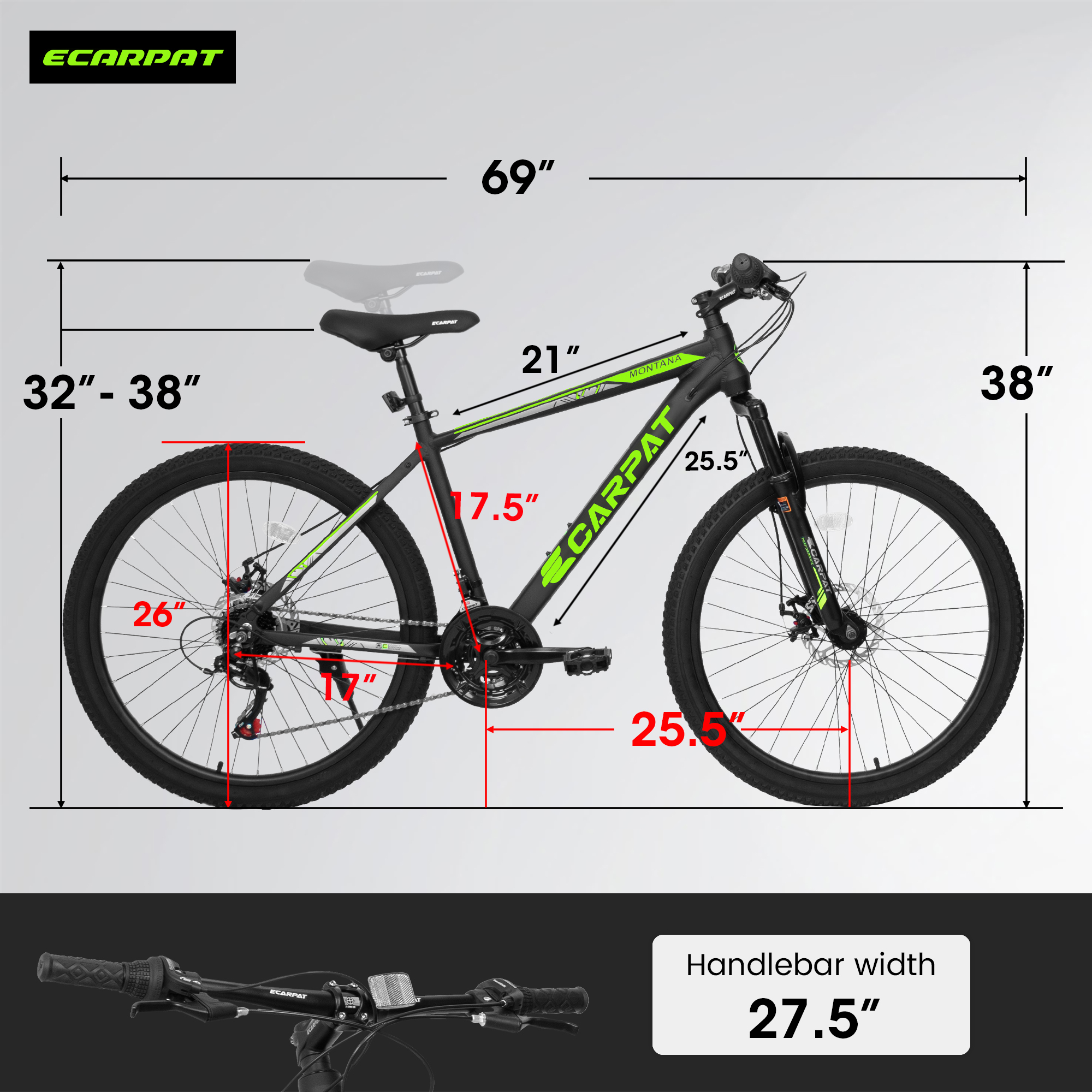 Xspracer 26-in Adult Unisex Mountain Bike