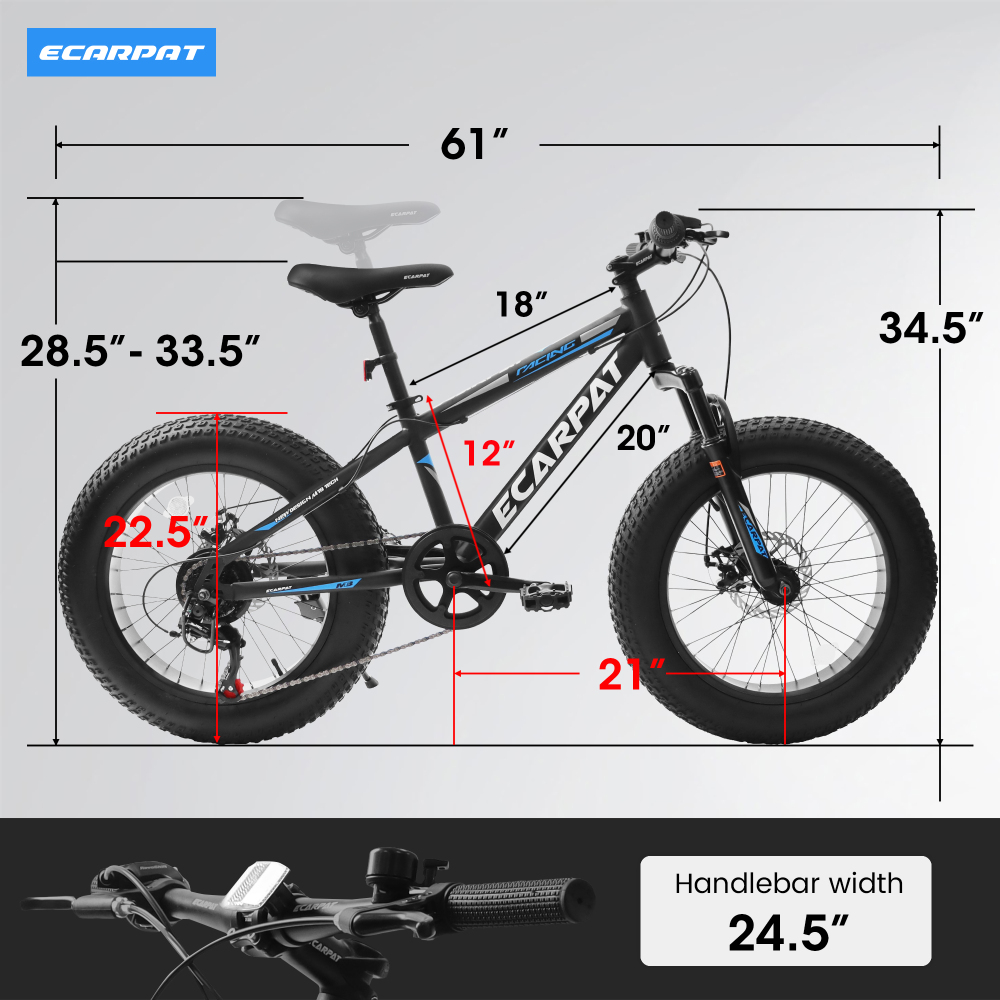 Xspracer 20-in Adult/Youth Unisex Mountain Bike
