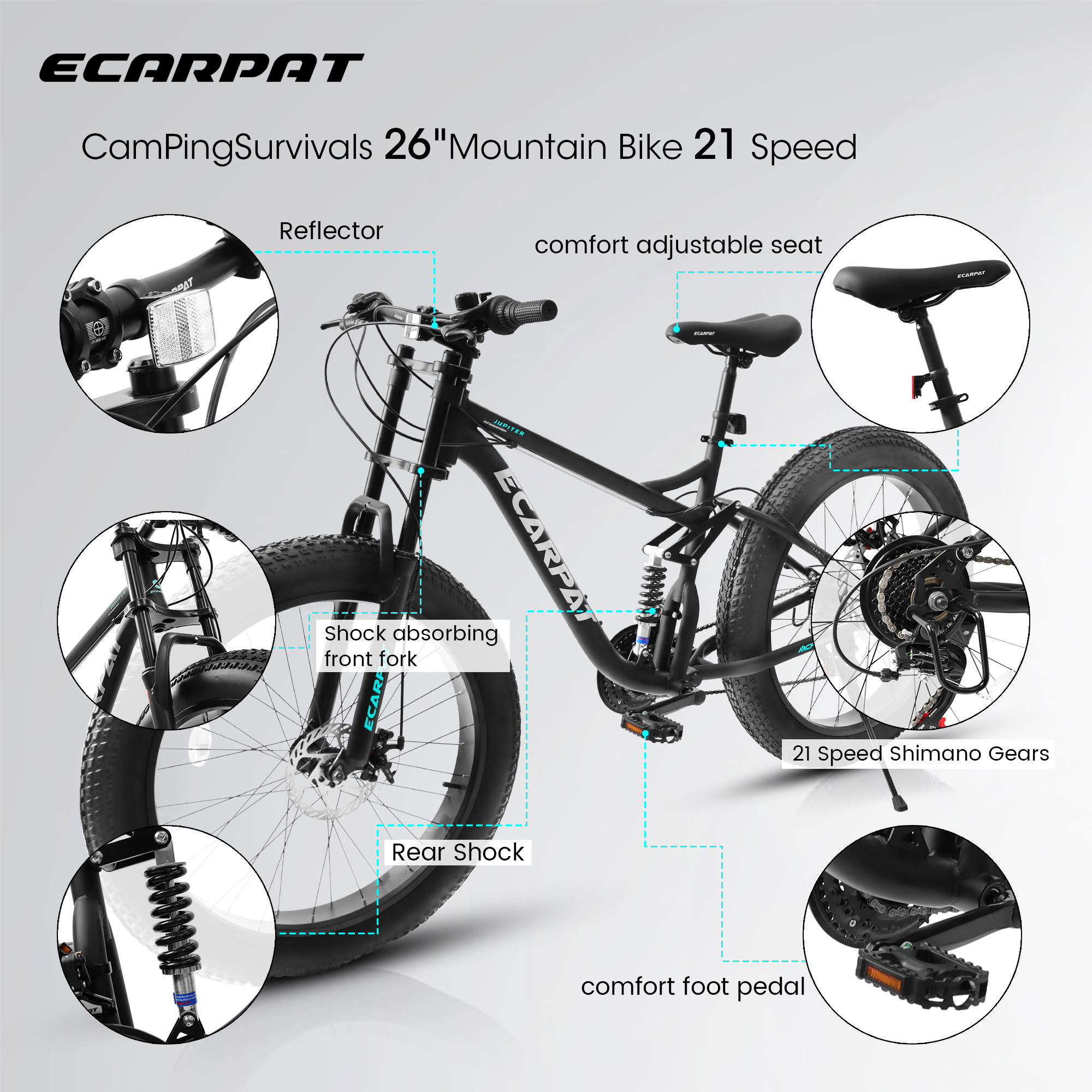 Xspracer 26-in Adult Unisex Mountain Bike