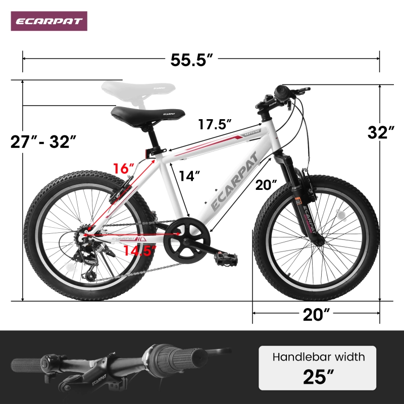 Xspracer 20-in Youth Unisex Mountain Bike