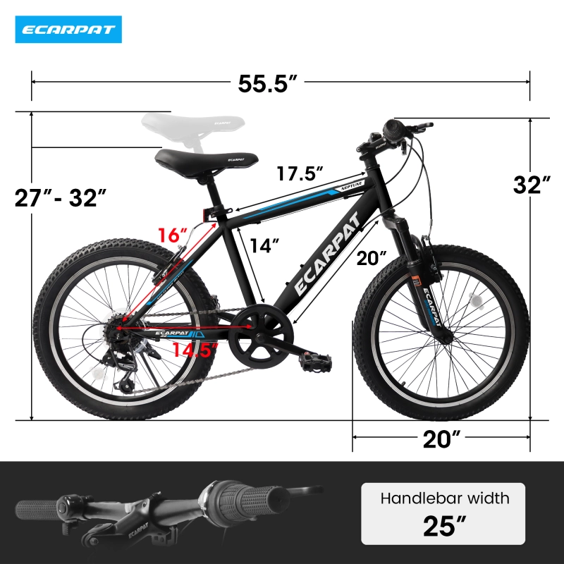 Xspracer 20-in Youth Unisex Mountain Bike