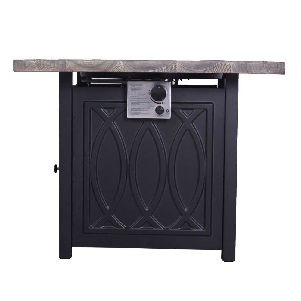 Xspracer 32-in W 50000-BTU Gas Fire Pit Table