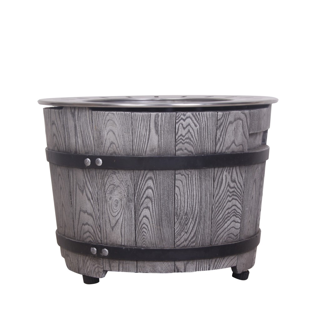 Xspracer 20.5-in W Stainless Steel Gas Fire Pit Table