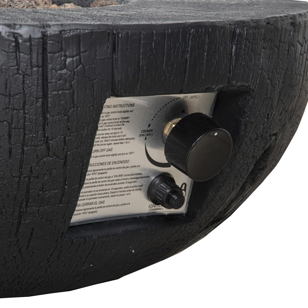 Xspracer 28-in W 30000-BTU Gas Fire Pit