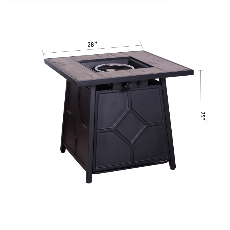 Xspracer 28-in W 40000-BTU Gas Fire Pit Table