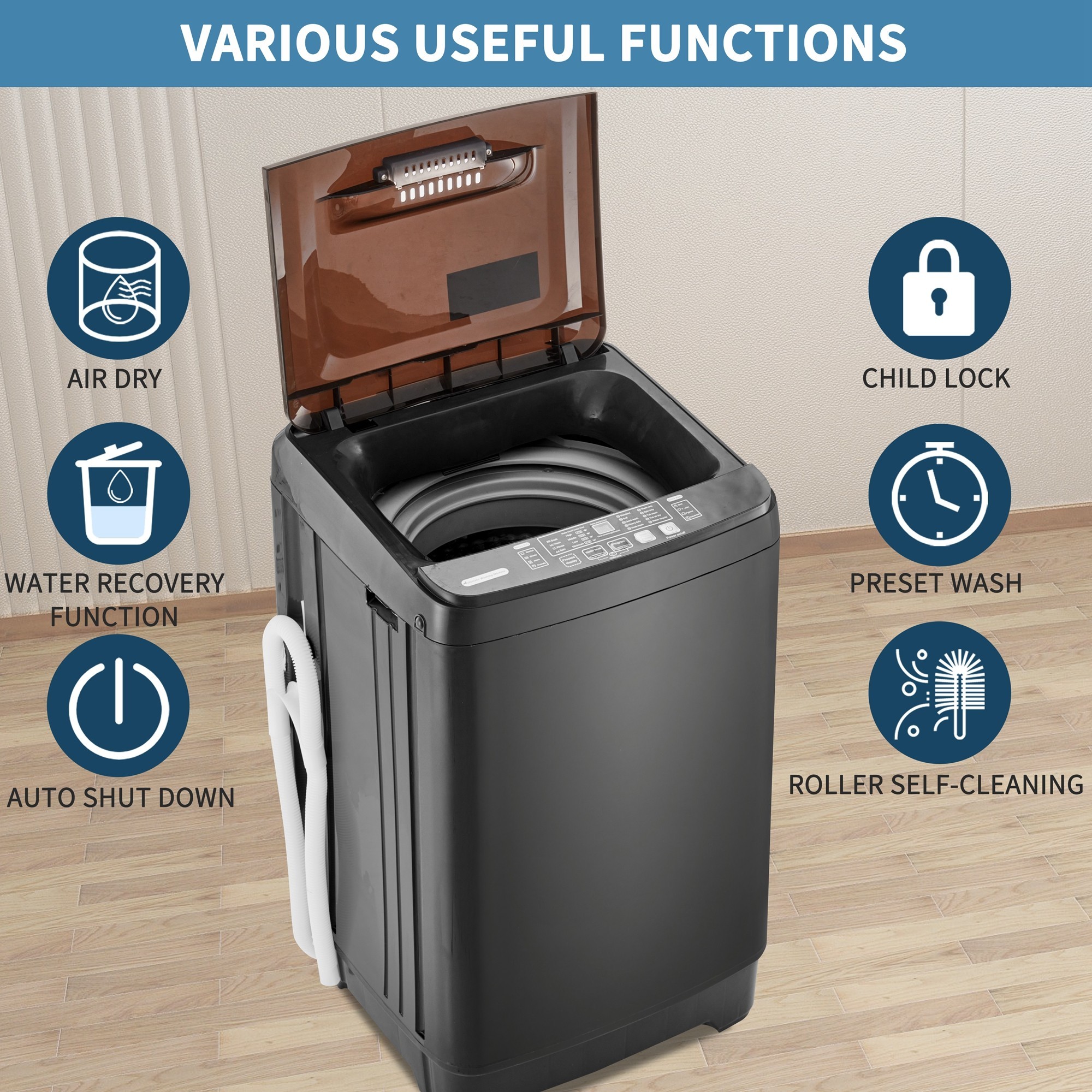 2.3-cu ft Compact Top-Load Washer