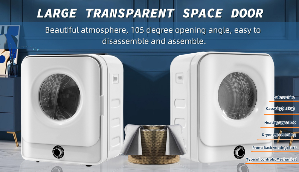 1.95-cu ft Portable Electric Dryer