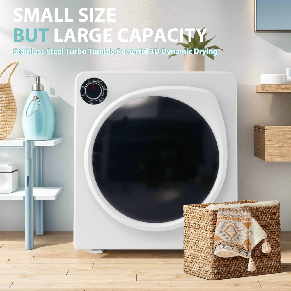 2.6-cu ft Portable Electric Dryer