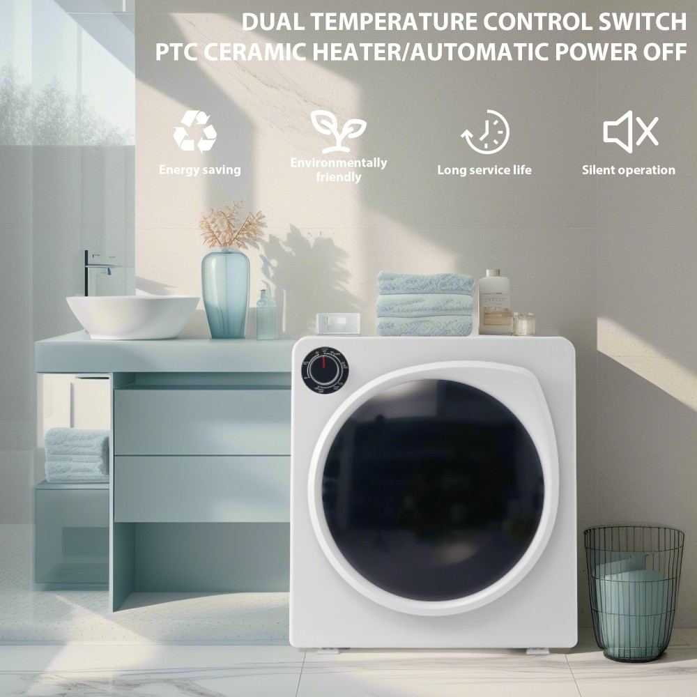 2.6-cu ft Portable Electric Dryer