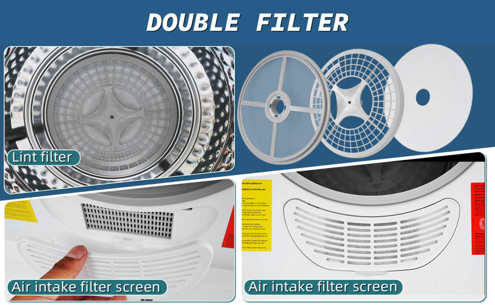 1.95-cu ft Portable Electric Dryer