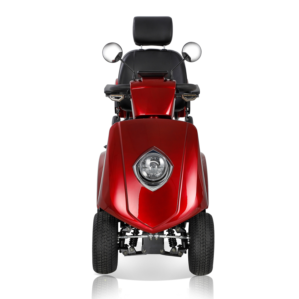 Xspracer JXY5D-Red 4 Wheels Heavy Duty Mobility Scooter