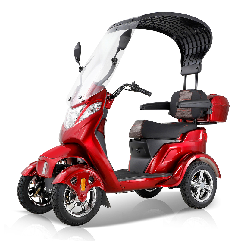 Xspracer BULL-Red 4 Wheels Heavy Duty Mobility Scooter