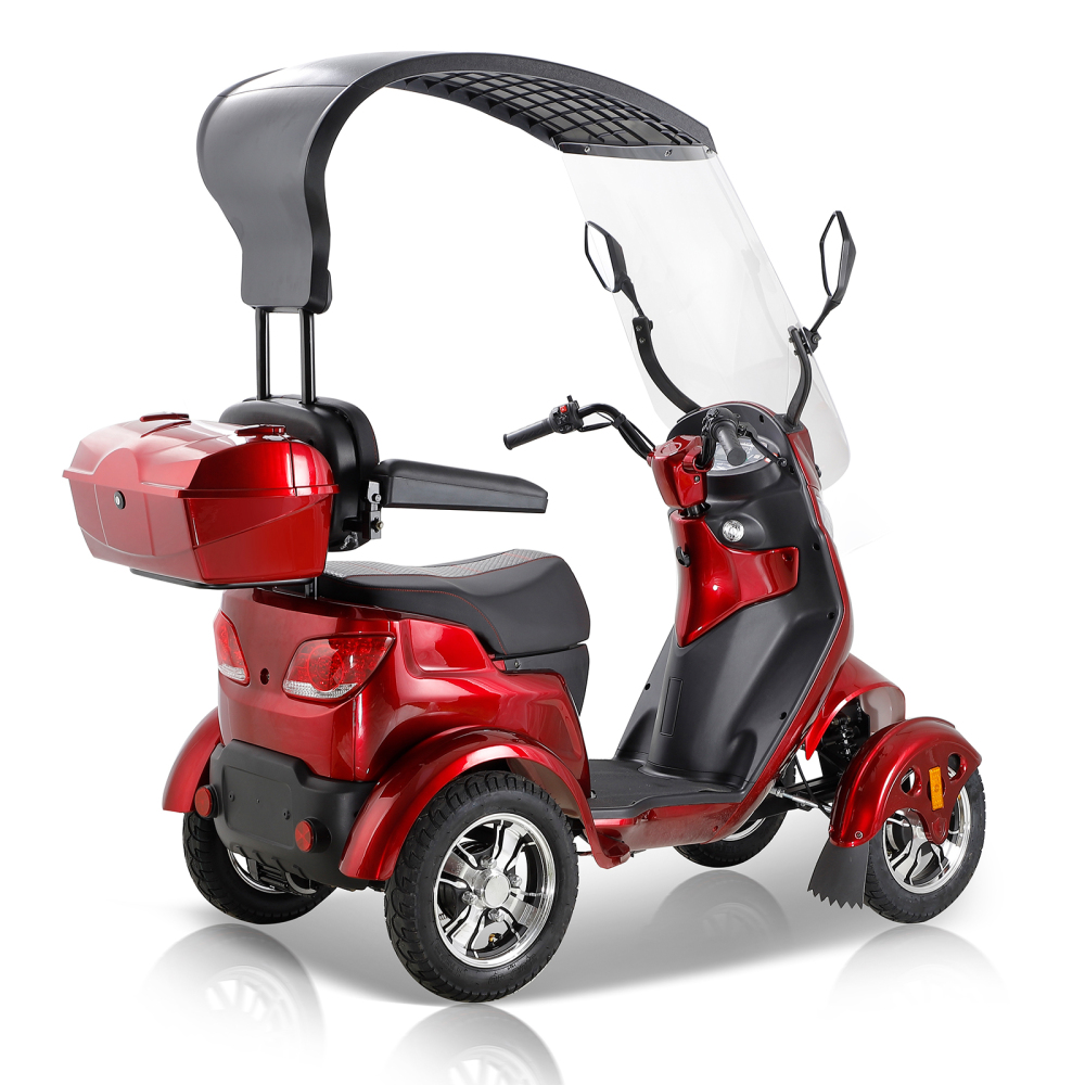 Xspracer BULL-Red 4 Wheels Heavy Duty Mobility Scooter