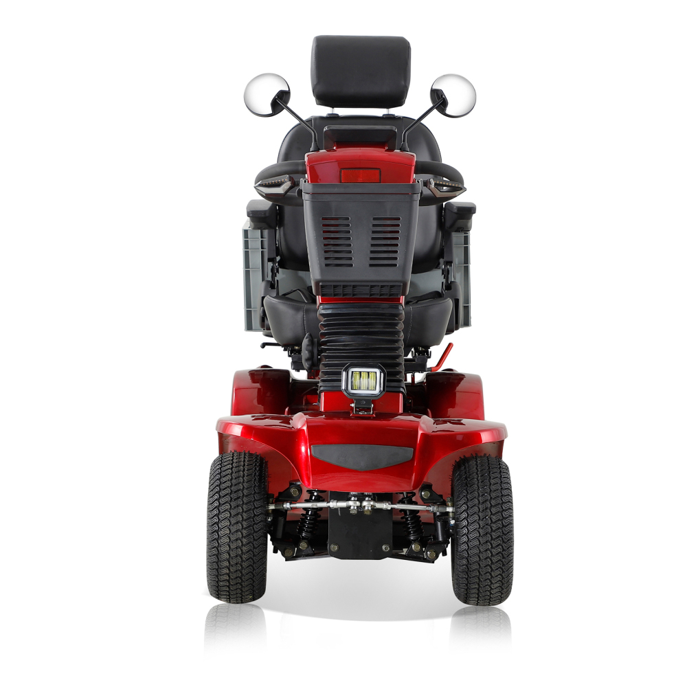 Xspracer BSHC-Red 4 Wheels Heavy Duty Mobility Scooter