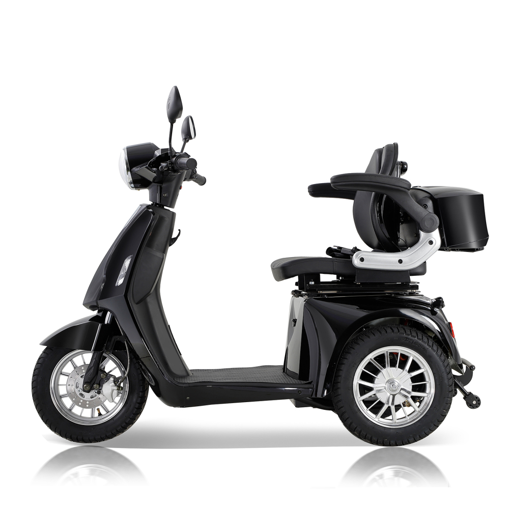 Xspracer AFD2D3L-Black 4 Wheels Heavy Duty Mobility Scooter